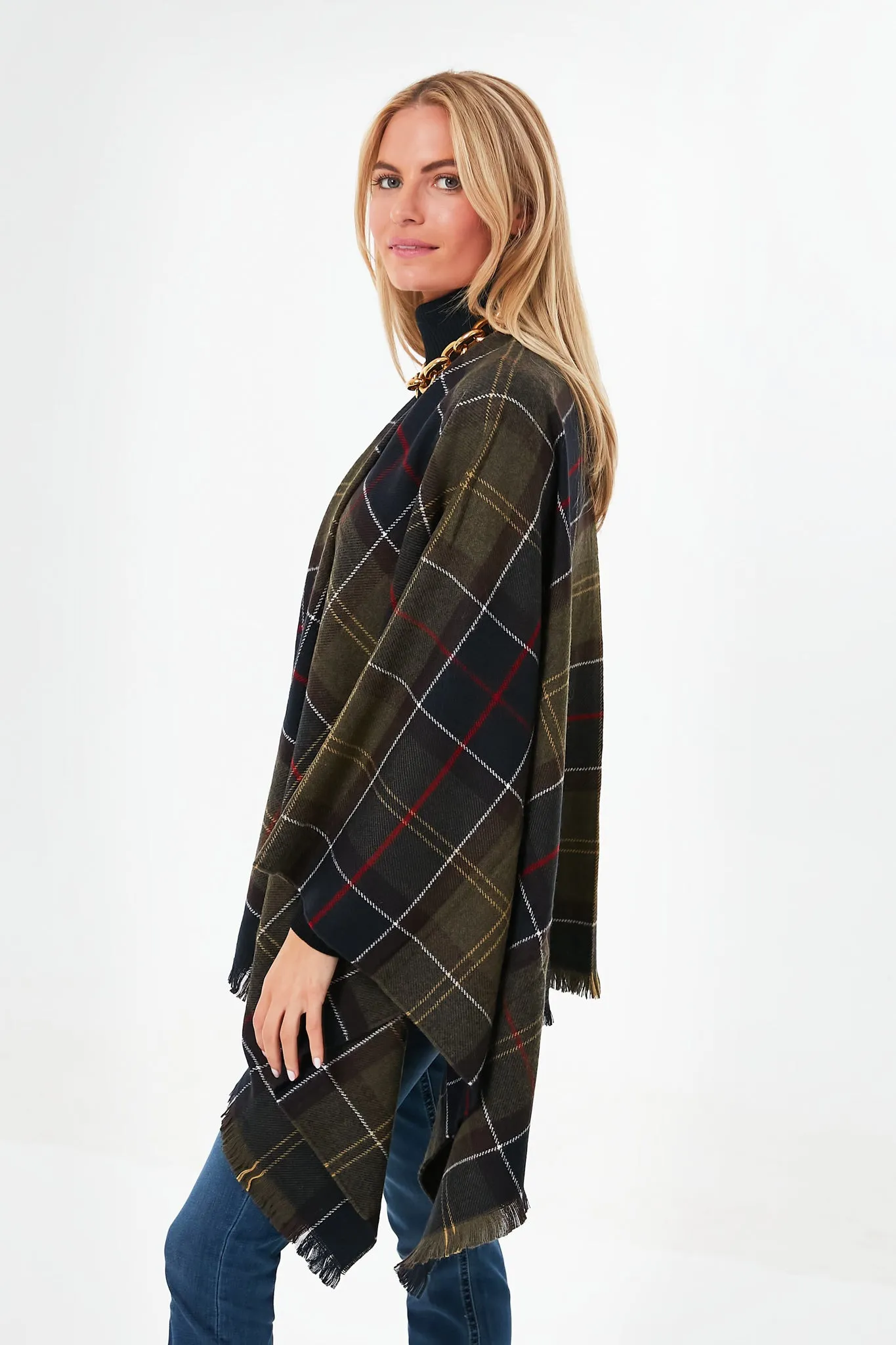 Staffin Tartan Serape sold by Tuckernuck product image thumbnail 3