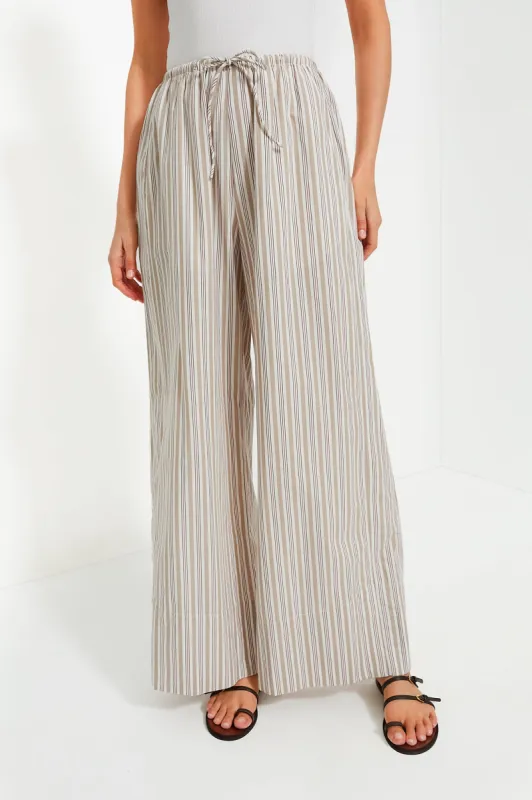 Stripe Vivianne Drawstring Pant sold by Tuckernuck