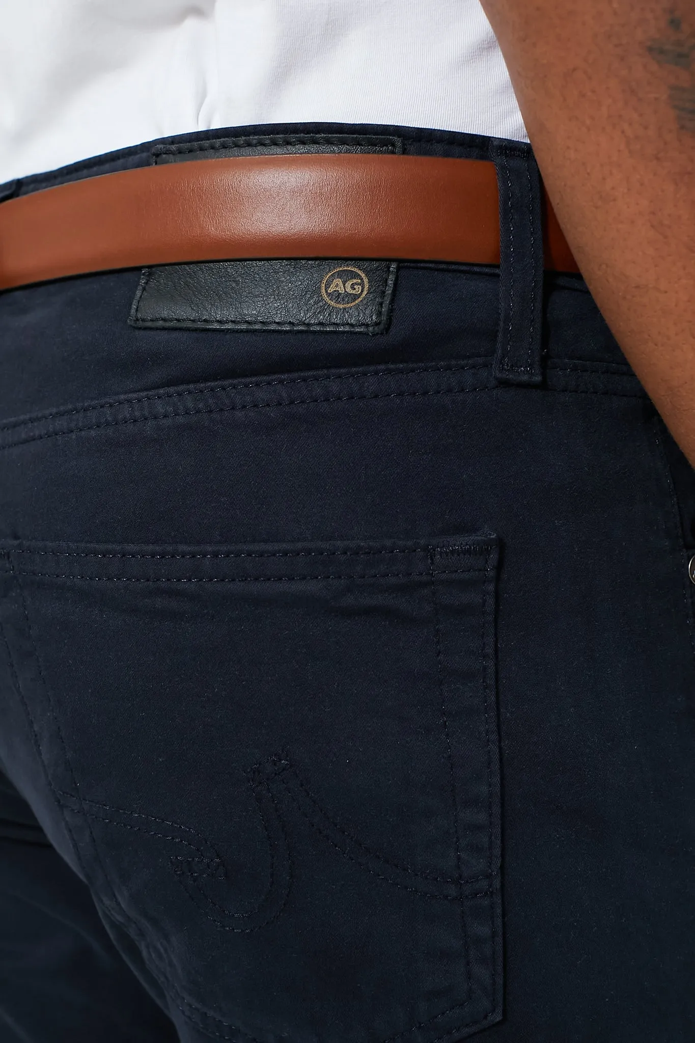 The Graduate in New Navy Sueded Twill (32" Inseam) sold by Tuckernuck product image thumbnail 5