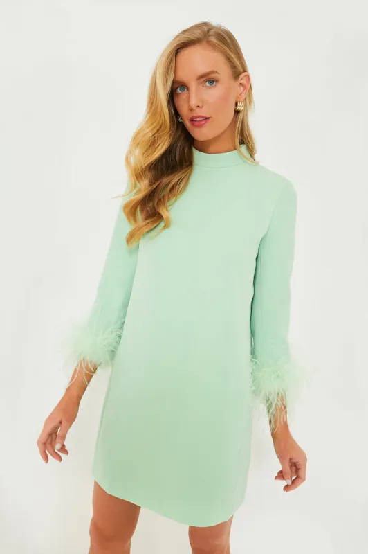 Mint Feather Mod Ellie Dress sold by Tuckernuck