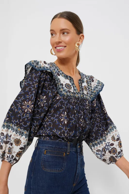 Sabina Lina Blouse sold by Tuckernuck