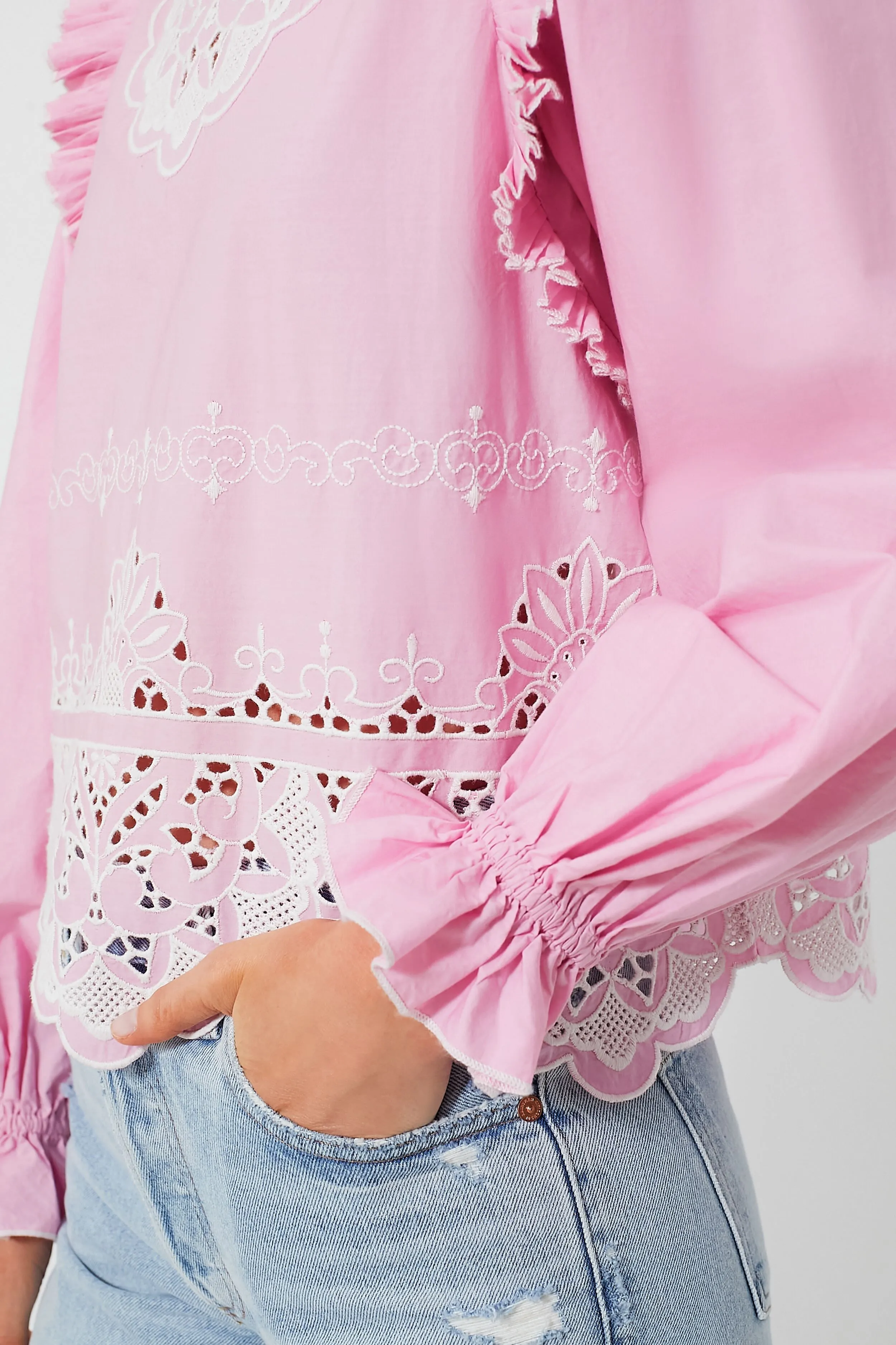 Pink Nectar Bernice Top sold by Tuckernuck product image thumbnail 5