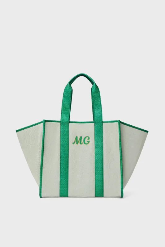Palm Carryall Tote sold by Tuckernuck