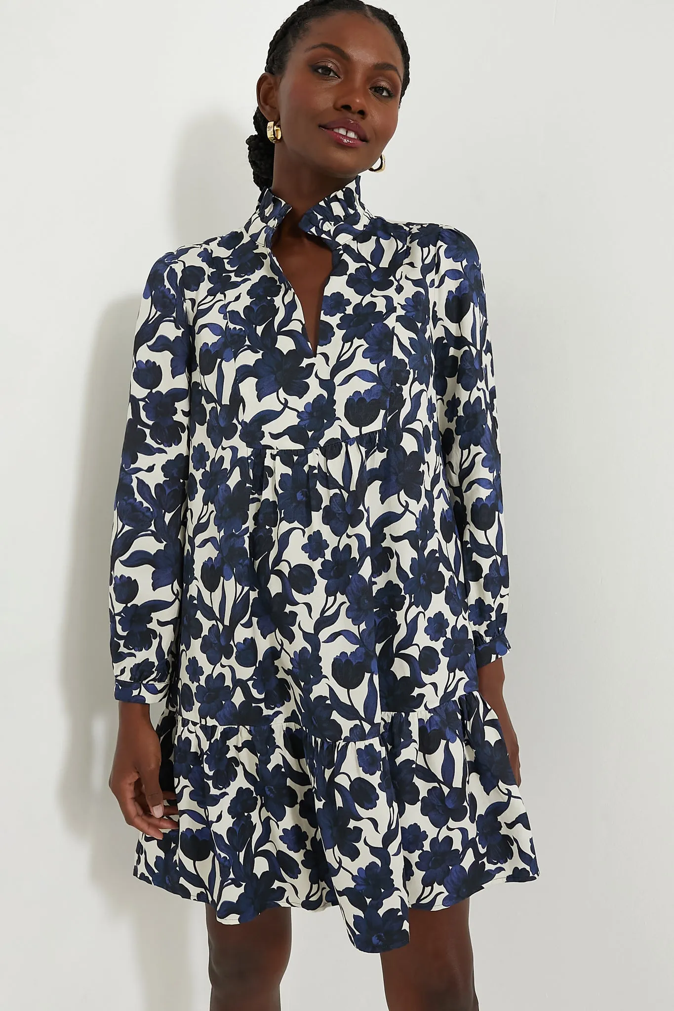 Blue Poppy Palmerston Dress | Parallel Blue Poppy Palmerston Dress | Parallel
