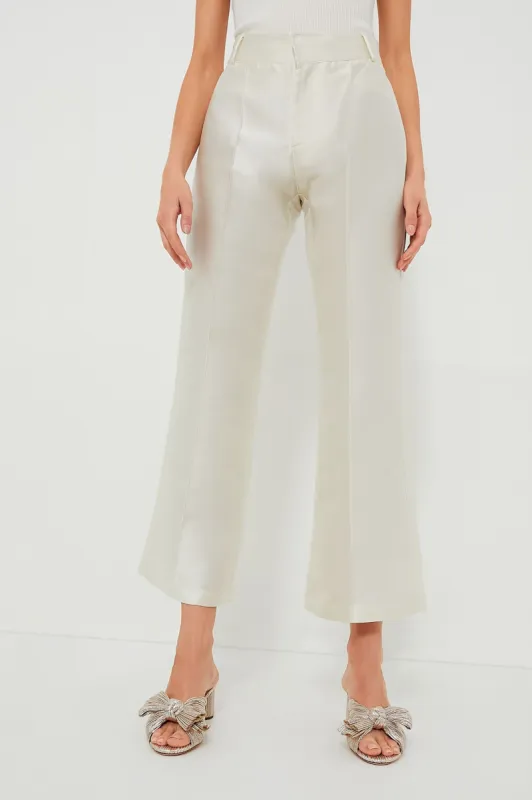 White Yoshitomo Smart Pants sold by Tuckernuck