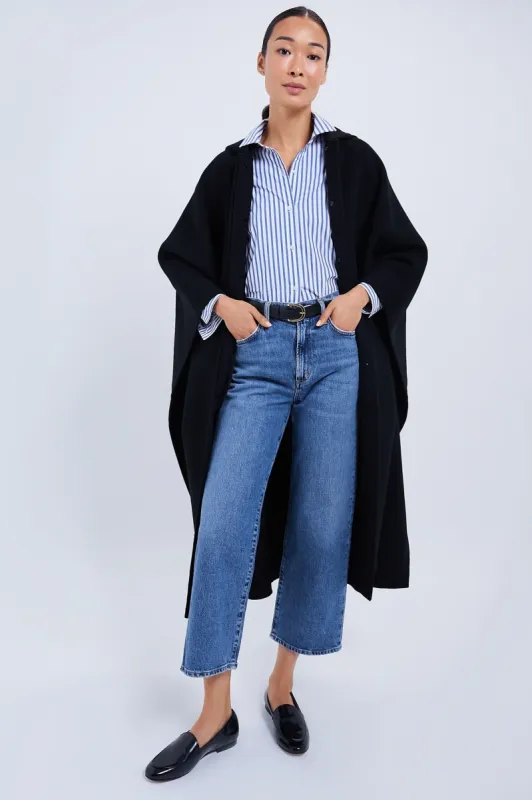 Black Kirstyn Double Face Wool Coat sold by Tuckernuck