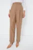 Camel Full Length Pleated Pant sold by Tuckernuck