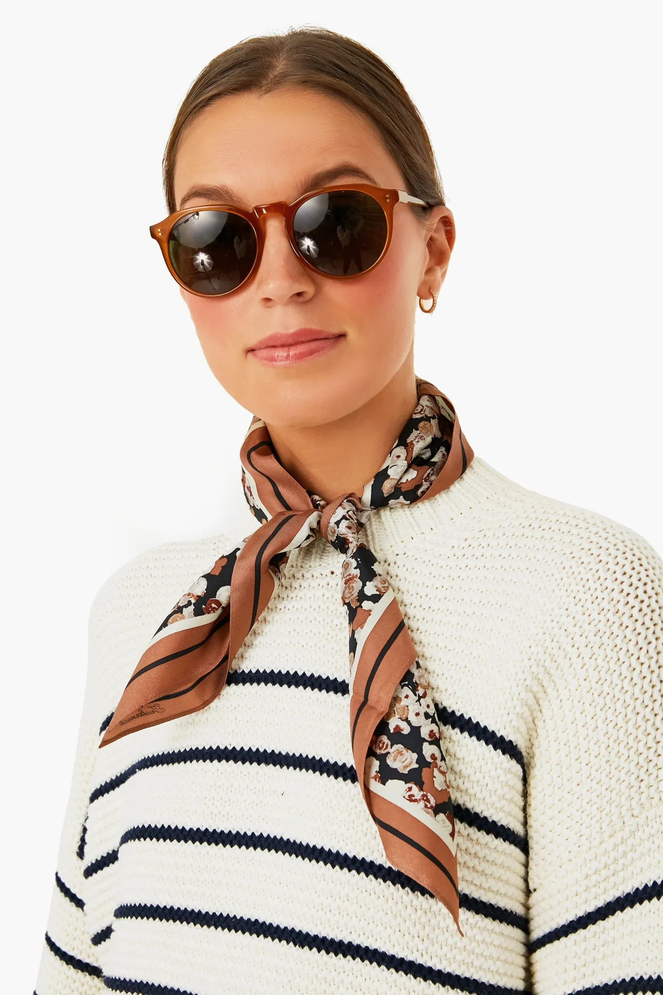 Woodrose Silk Scarf sold by Tuckernuck product image thumbnail 4