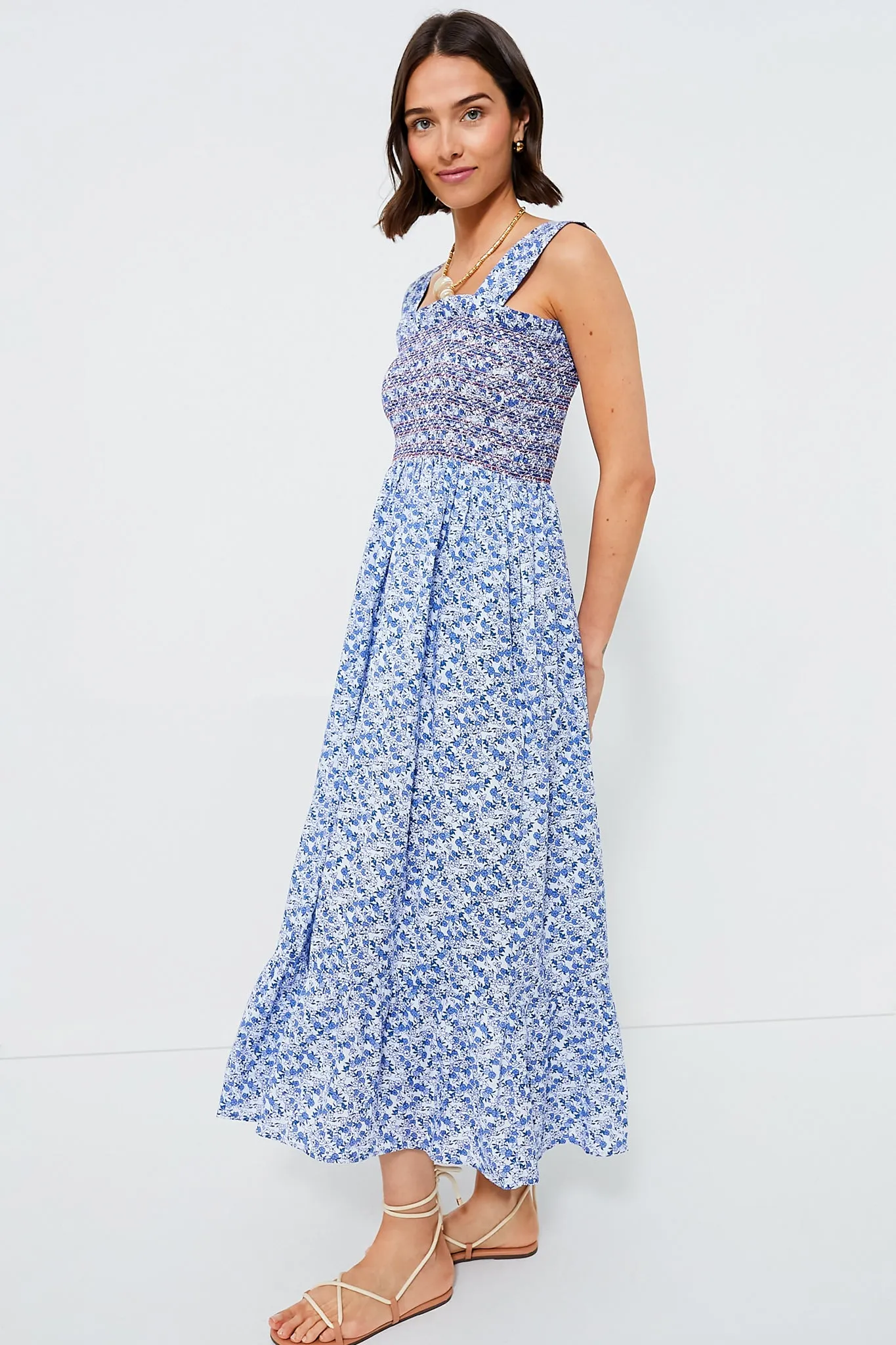 Condesa Floral Garden Dress sold by Tuckernuck product image thumbnail 3