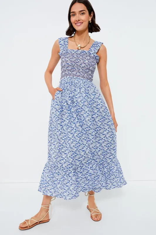Condesa Floral Garden Dress sold by Tuckernuck