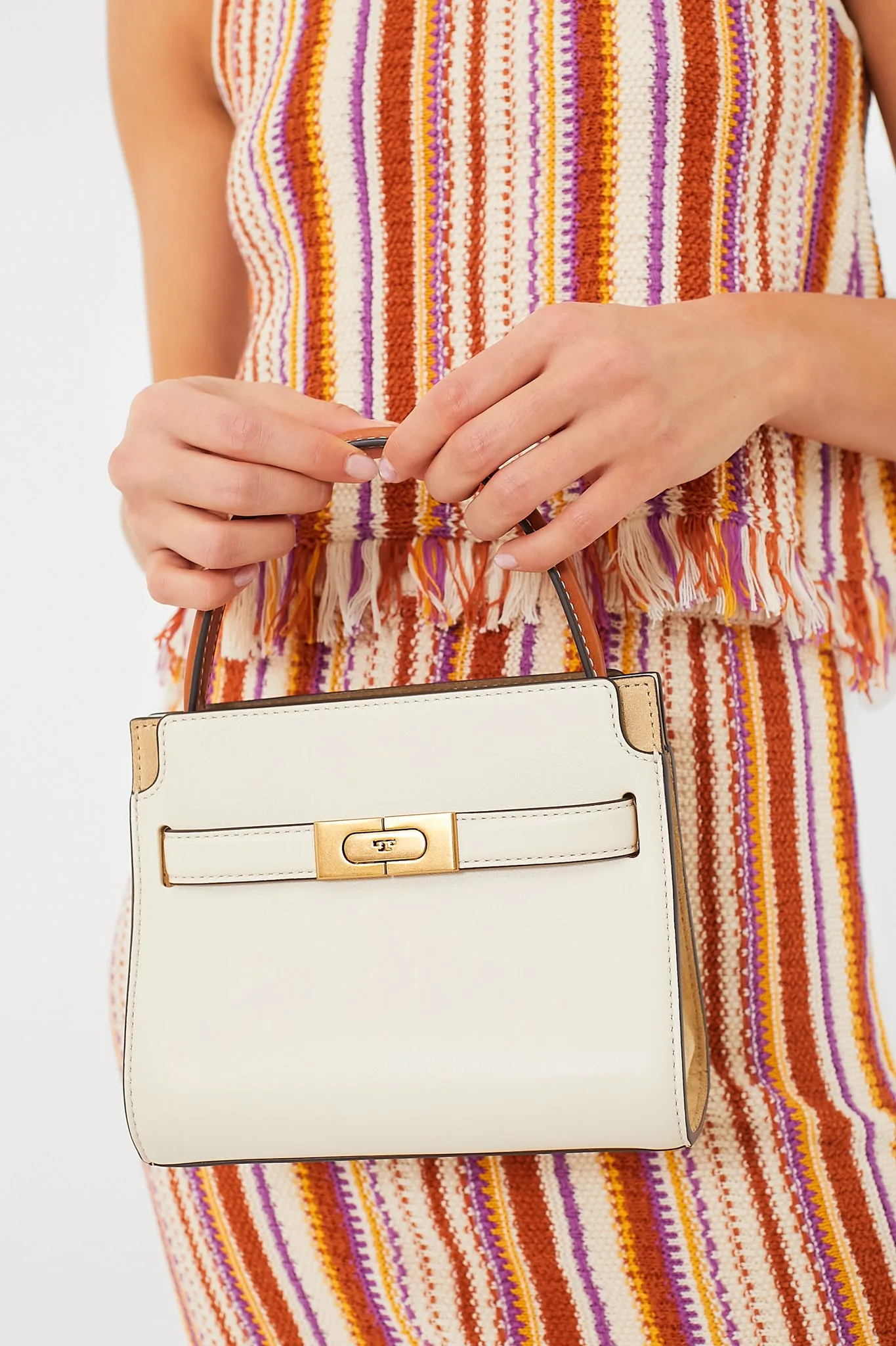 New Cream Lee Radziwill Petite Double Bag sold by Tuckernuck product image thumbnail 3