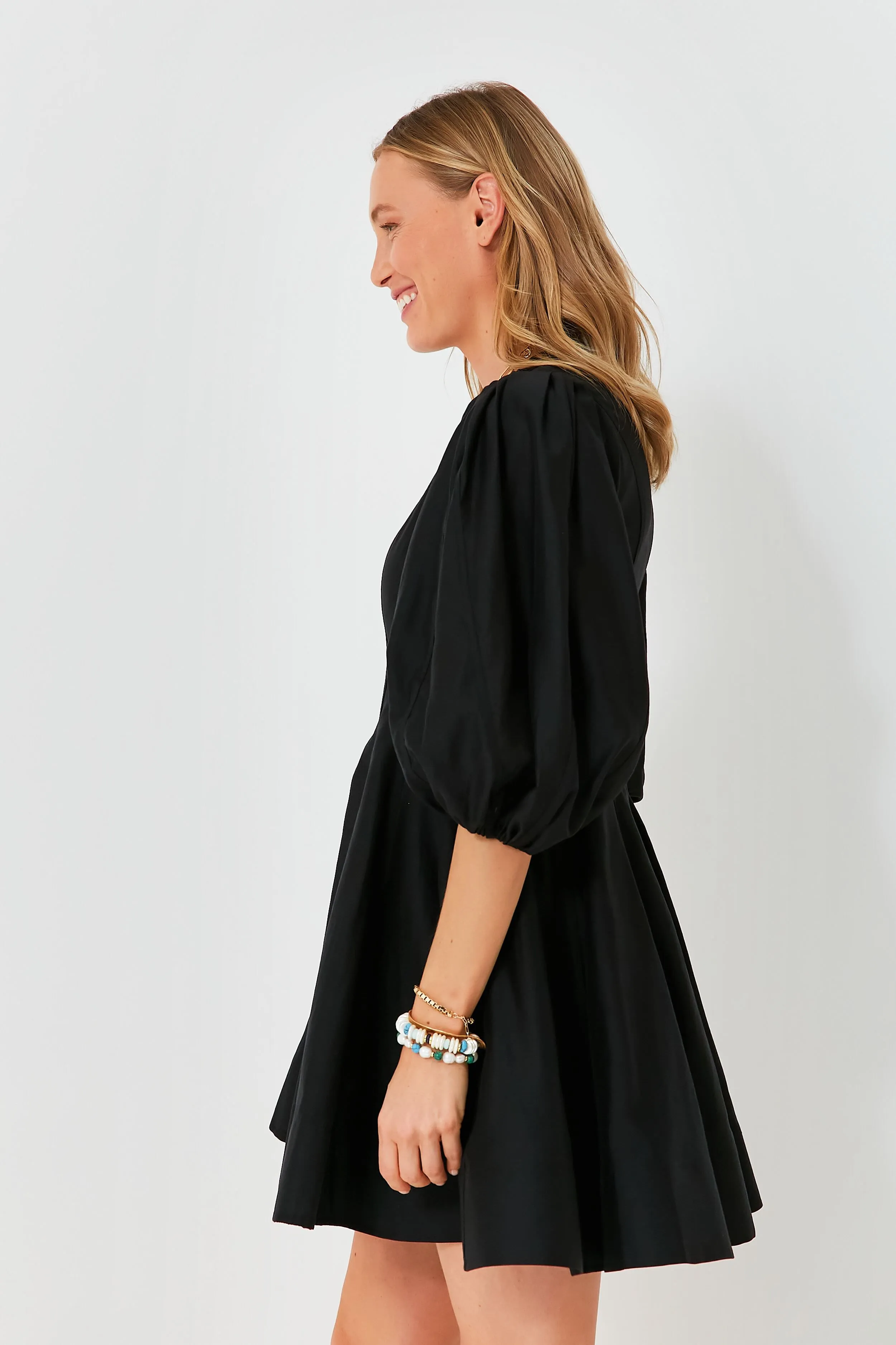 Black Loraine Mini Dress sold by Tuckernuck product image thumbnail 3
