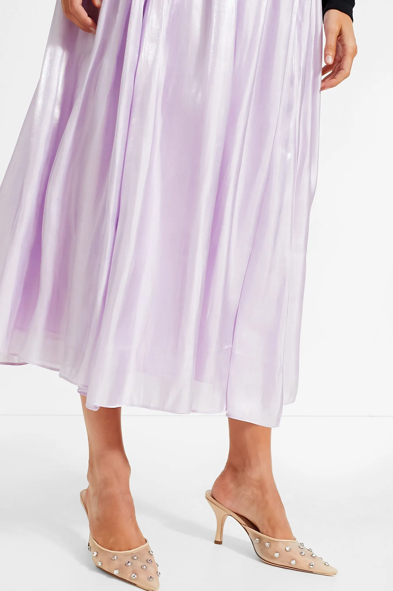 Lilac Pleated Bellamy Skirt sold by Tuckernuck product image thumbnail 5