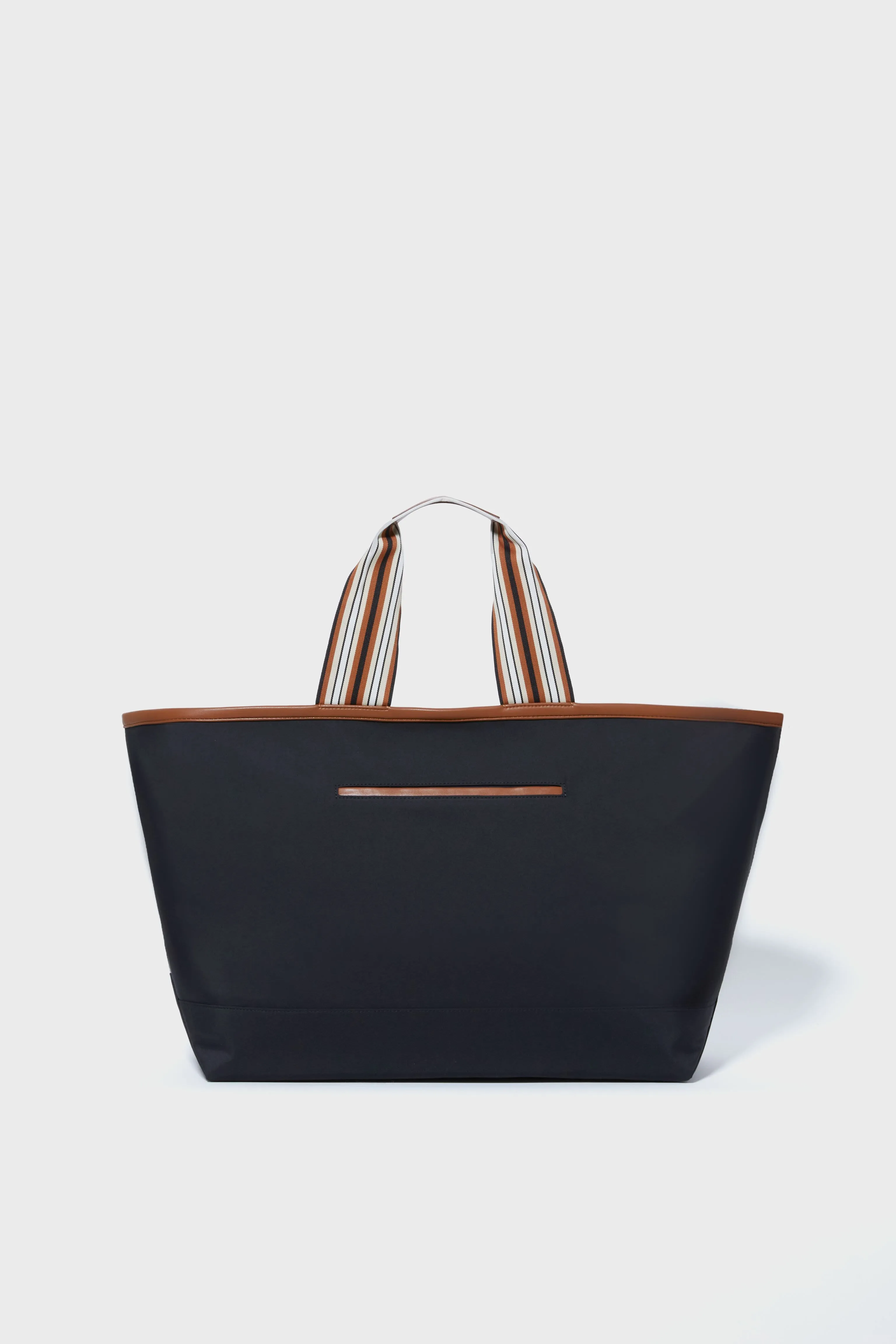 Black Nylon Weekender Tote sold by Tuckernuck