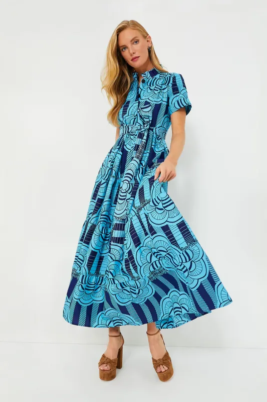Blue Olori Maxi Dress sold by Tuckernuck