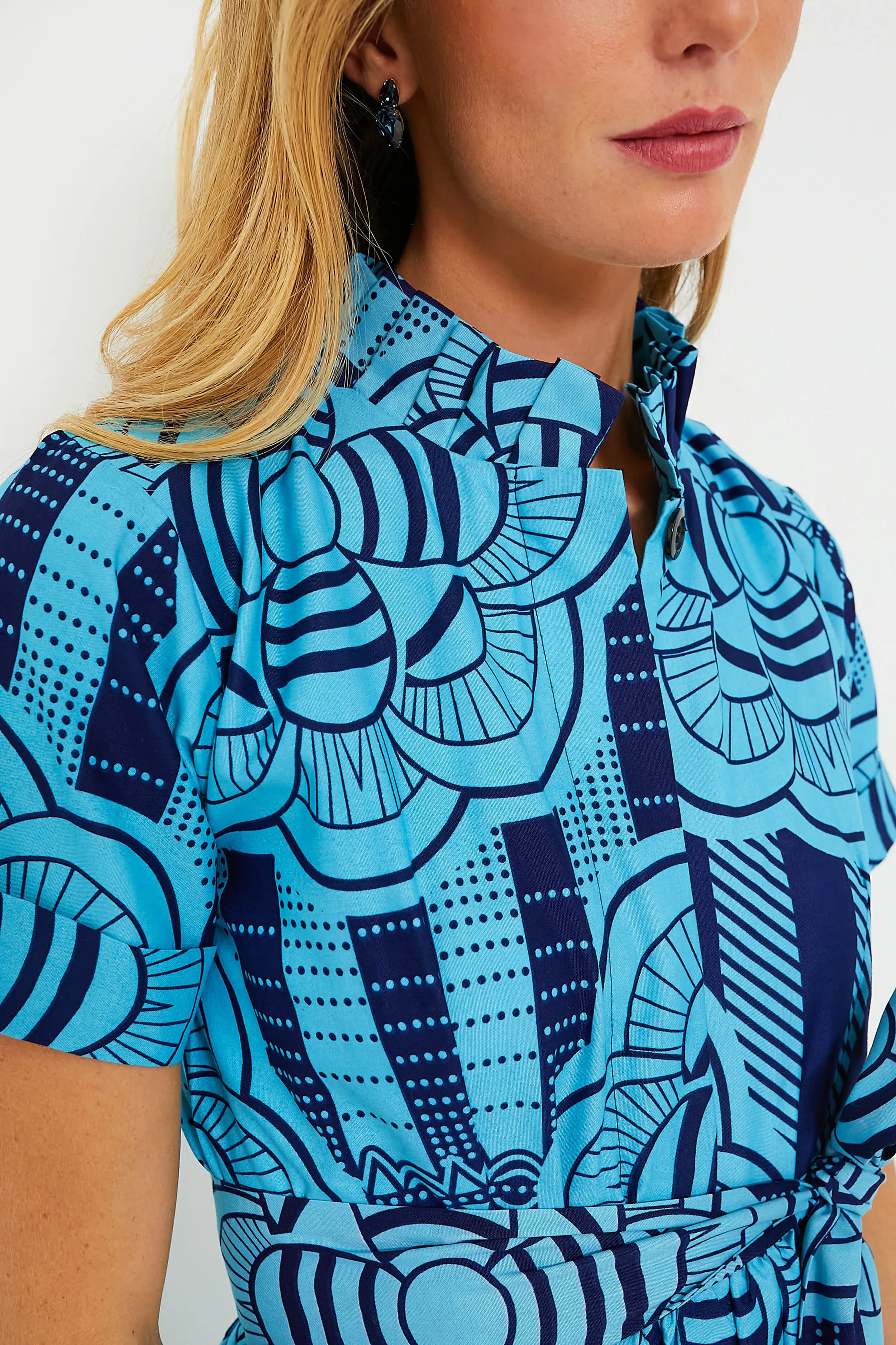 Blue Olori Maxi Dress sold by Tuckernuck product image thumbnail 5