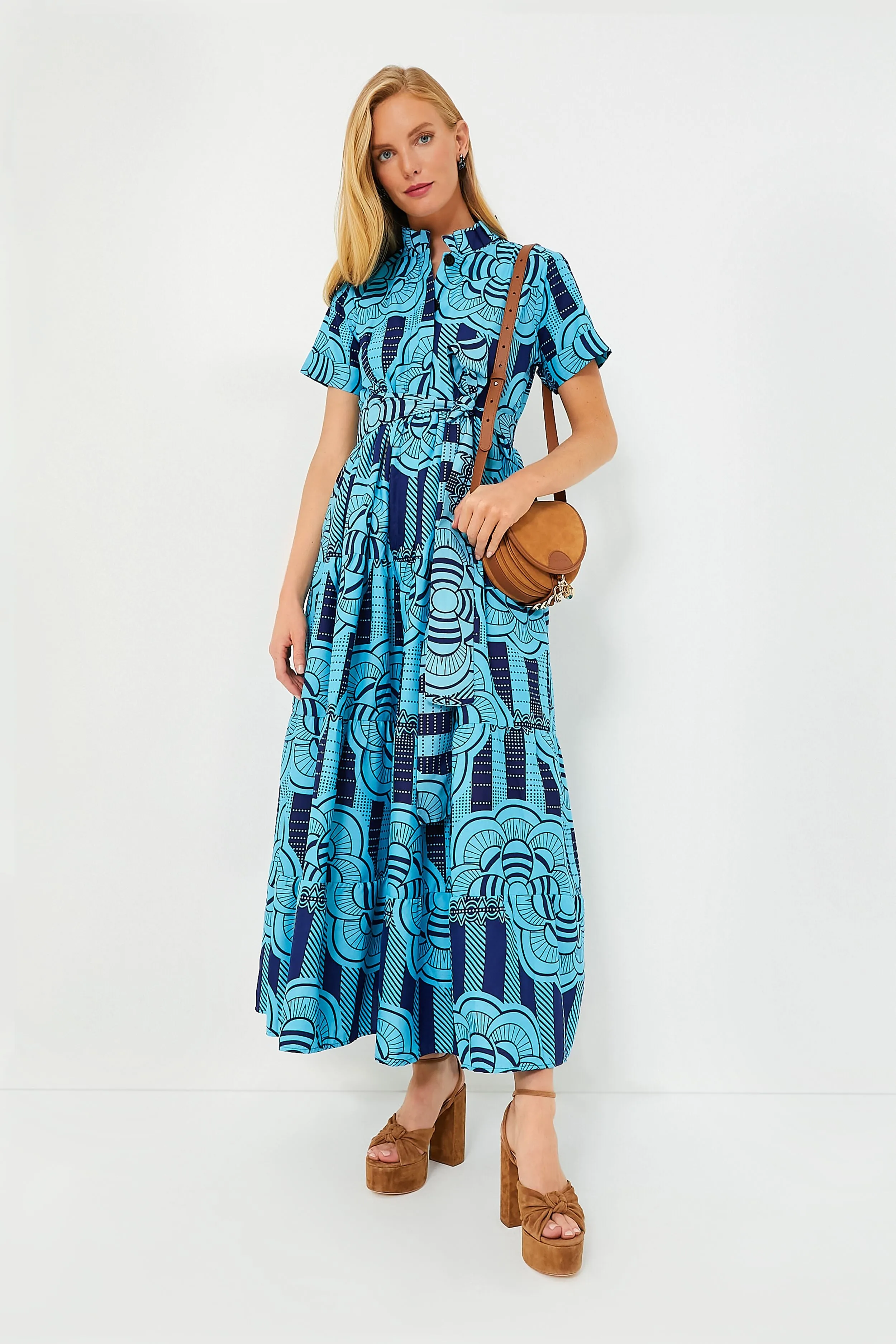 Blue Olori Maxi Dress sold by Tuckernuck product image thumbnail 2