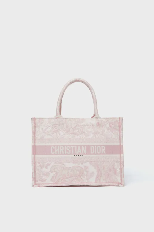 Dior Pink Medium Book Tote sold by Tuckernuck