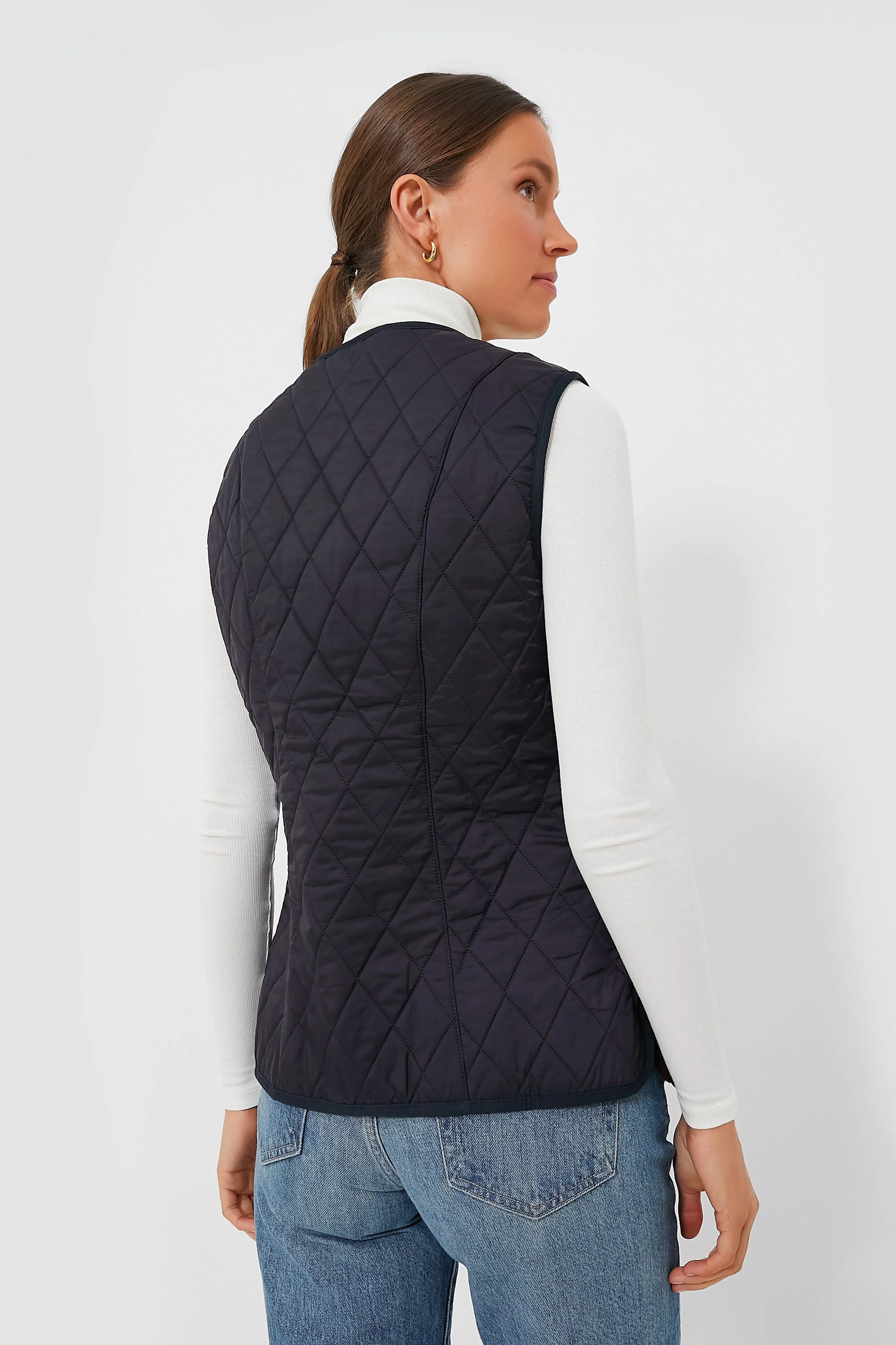 Navy Fleece Betty Liner sold by Tuckernuck product image thumbnail 5