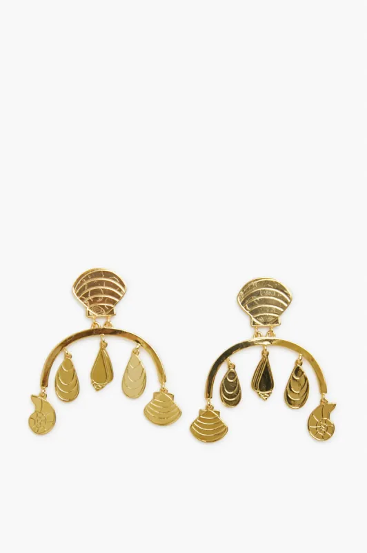 Gold Cumberland Earrings sold by Tuckernuck