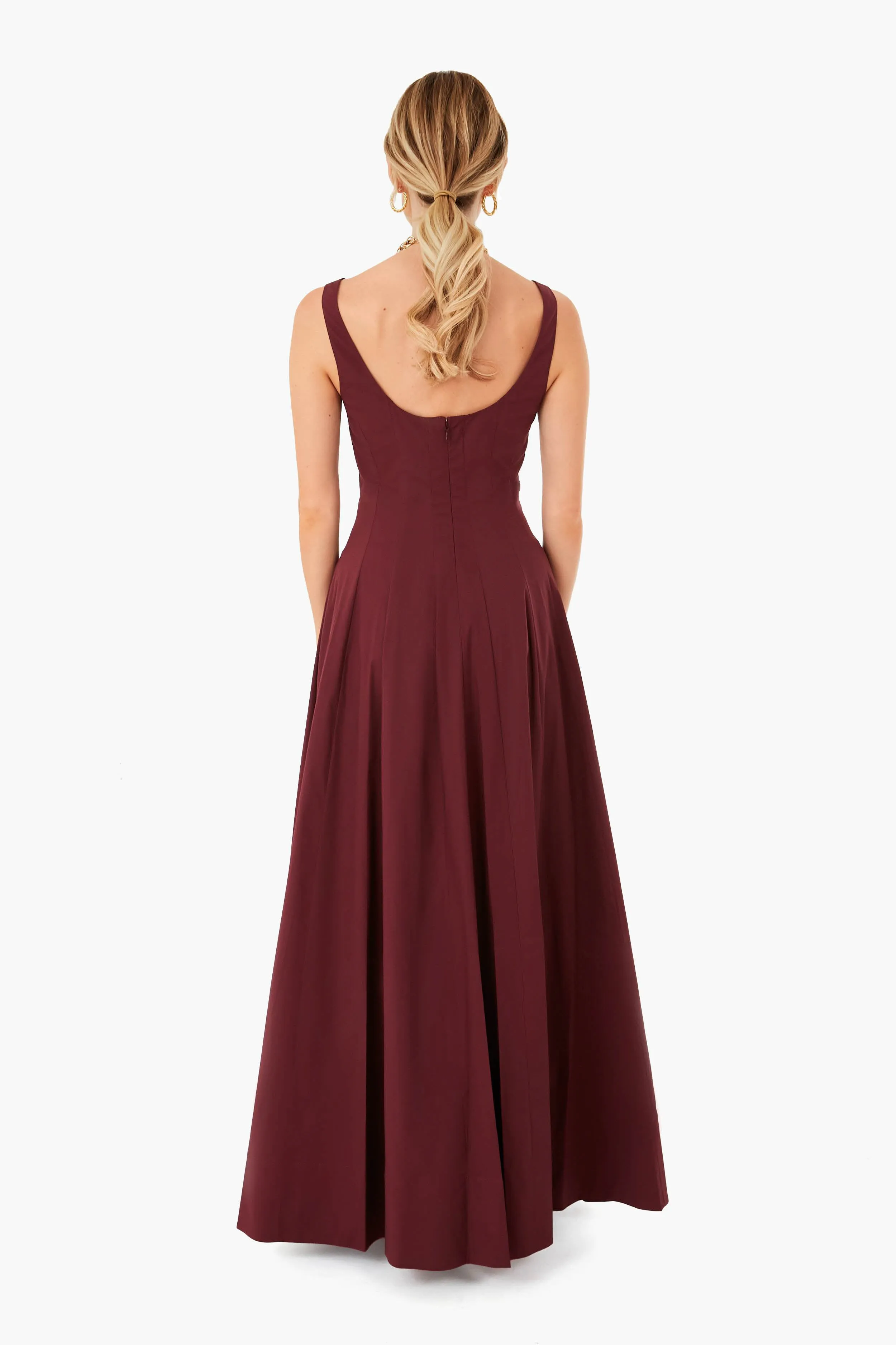 Plum Maxi Wells Dress sold by Tuckernuck product image thumbnail 4