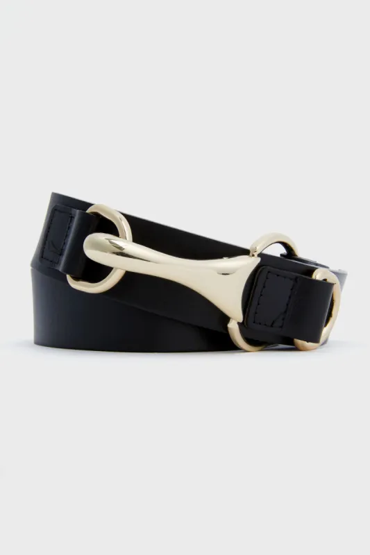 Black Snaffle Belt made by Tuckernuck