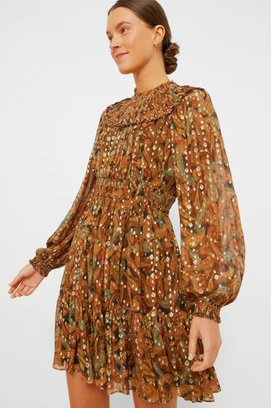 Tiger's Eye Elisa Dress made by Ulla Johnson