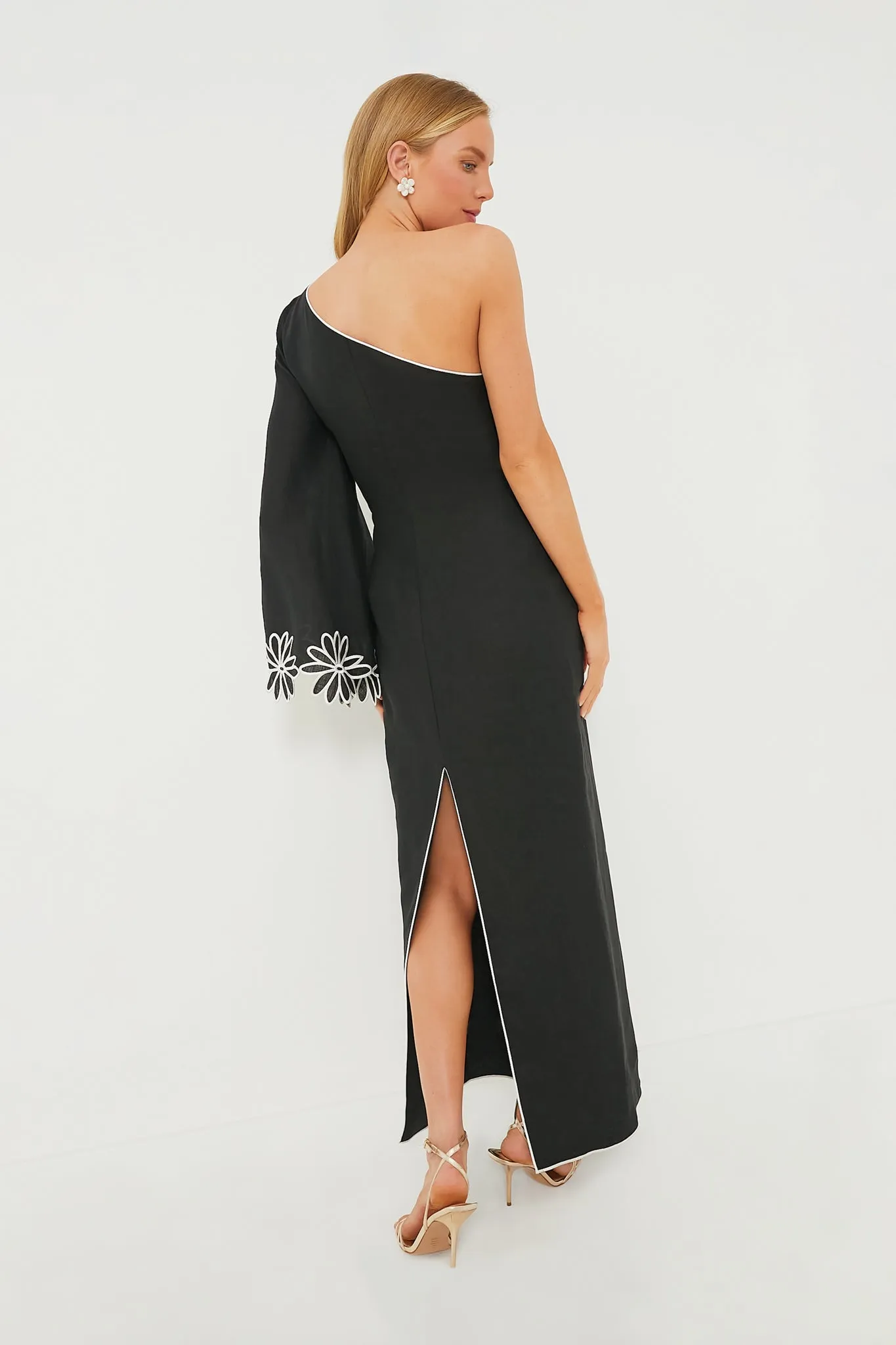 Black Serena Maxi Dress sold by Tuckernuck product image thumbnail 3