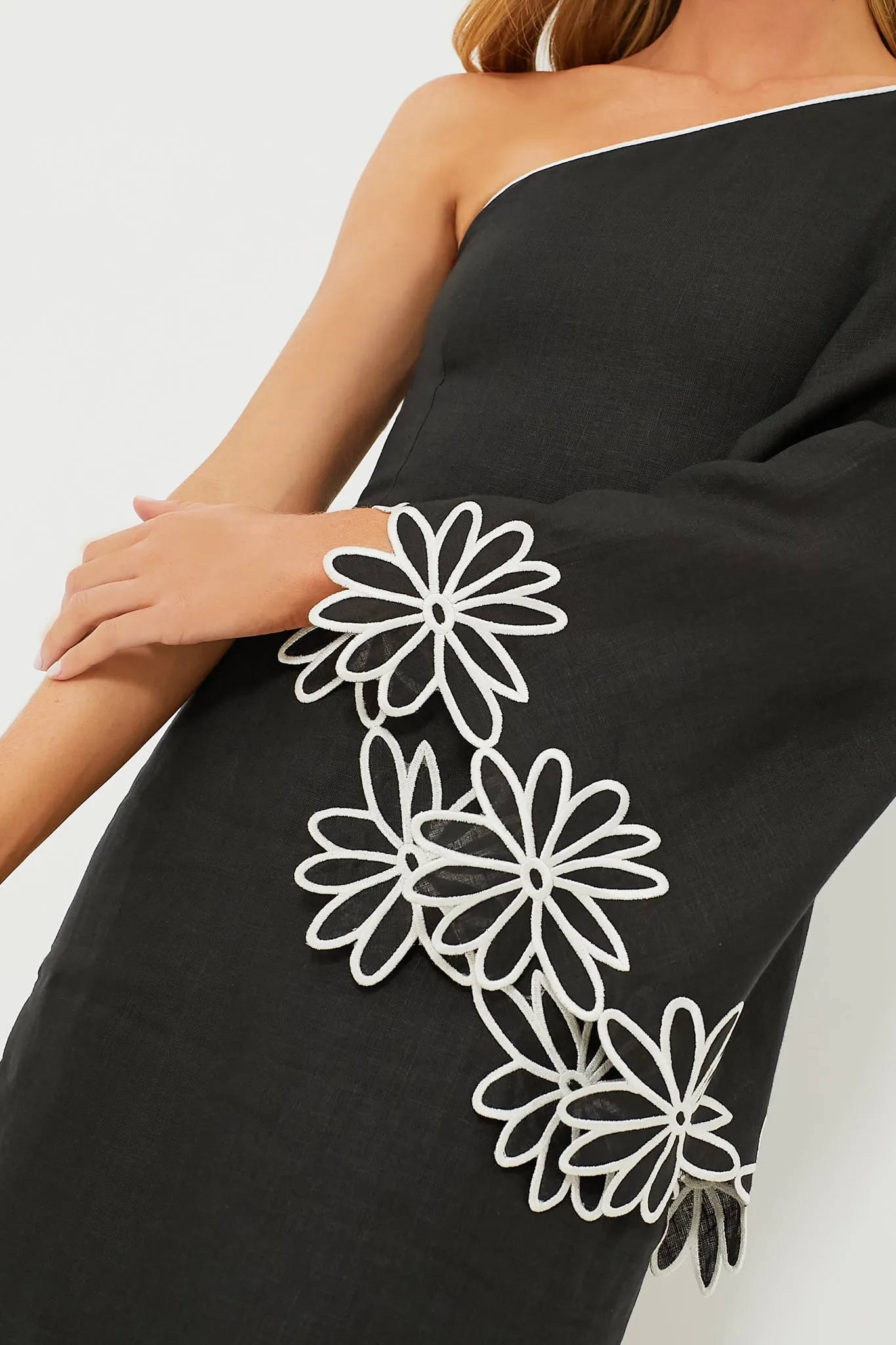Black Serena Maxi Dress sold by Tuckernuck product image thumbnail 4