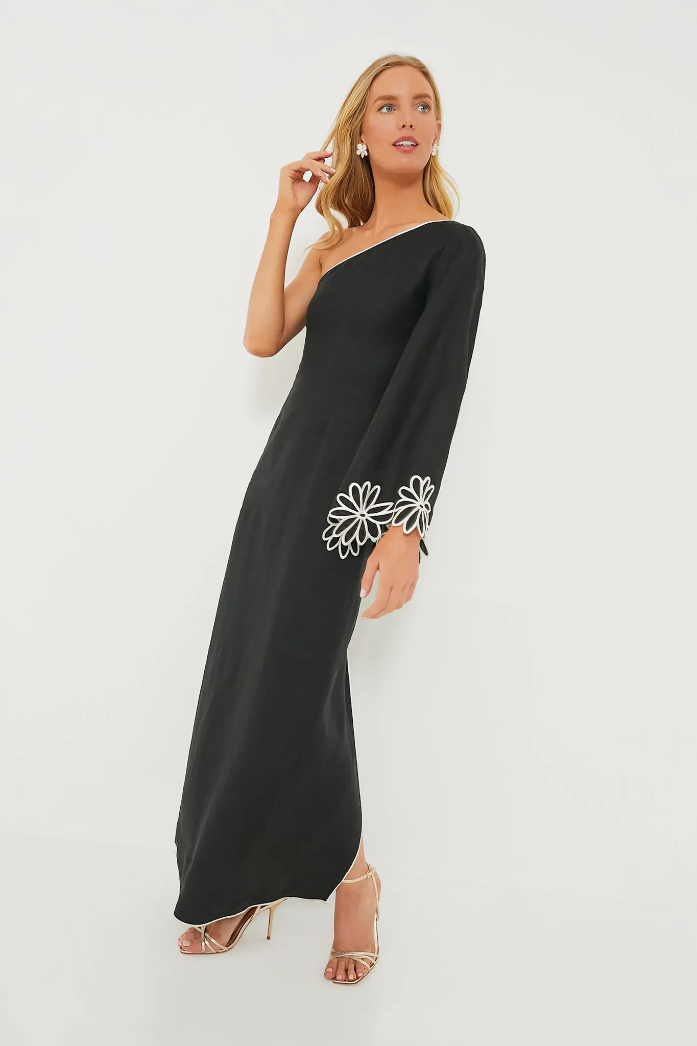 Black Serena Maxi Dress sold by Tuckernuck