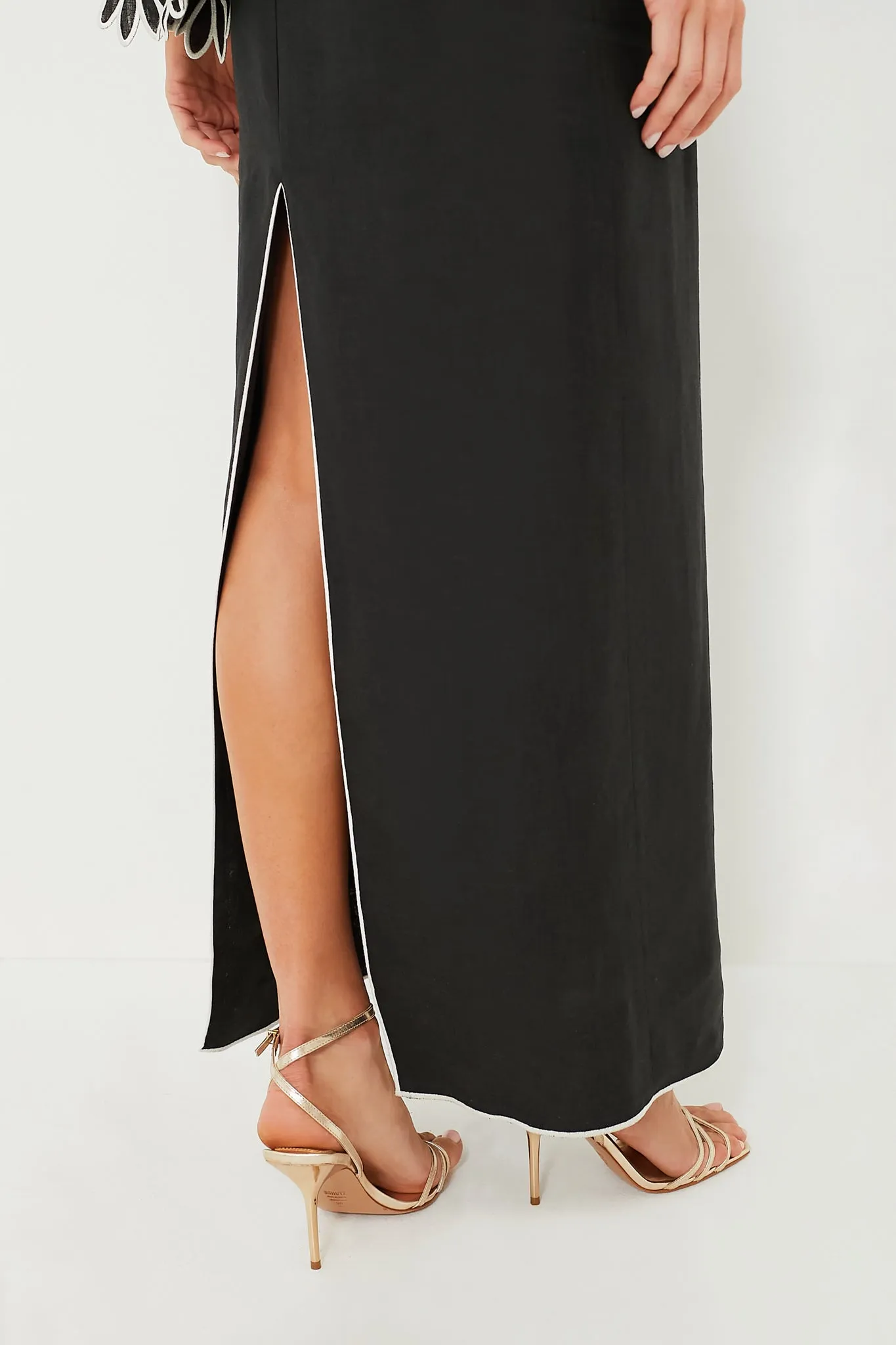 Black Serena Maxi Dress sold by Tuckernuck product image thumbnail 5