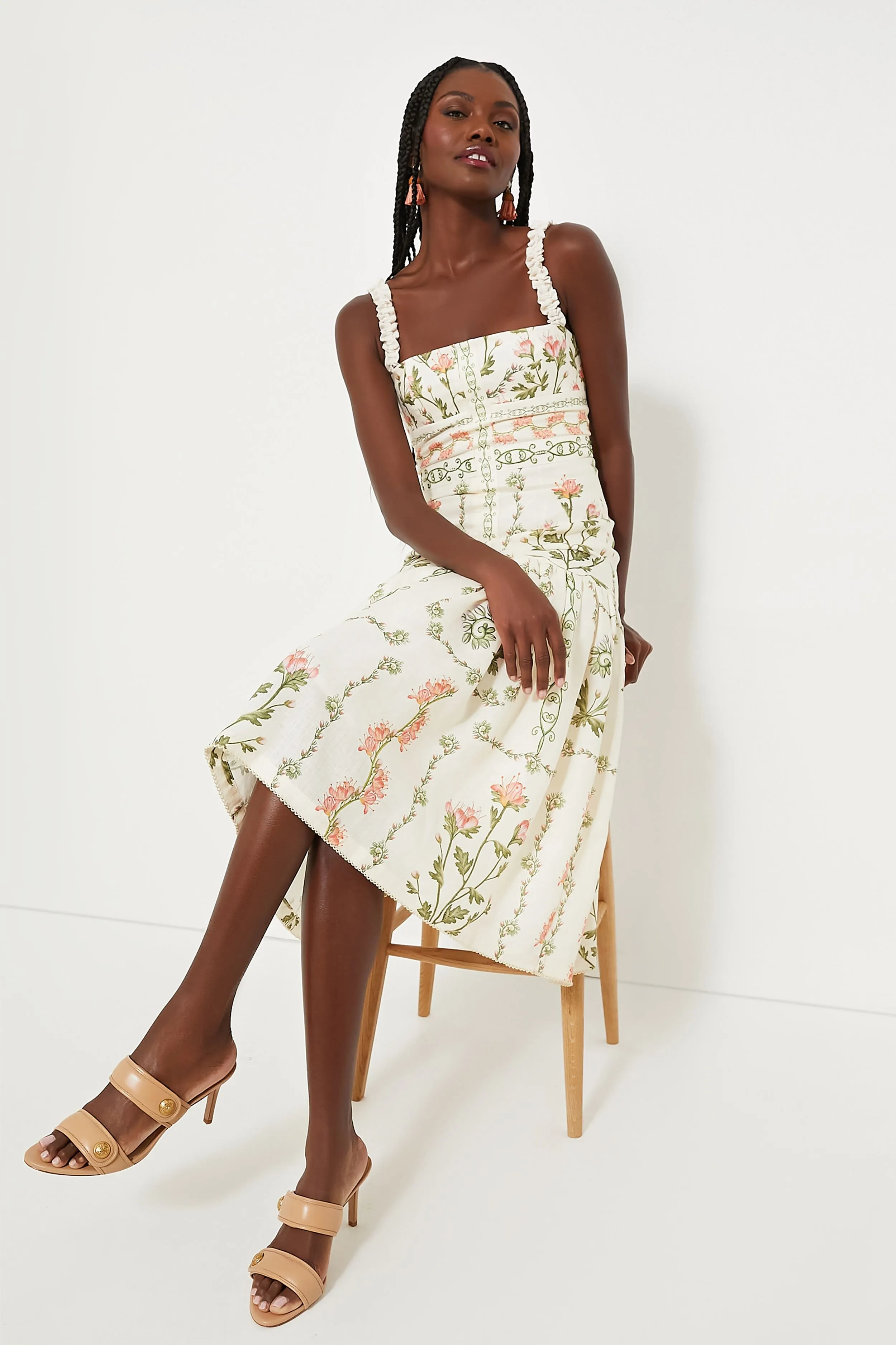 Oasis Nispero Midi Dress sold by Tuckernuck product image thumbnail 3