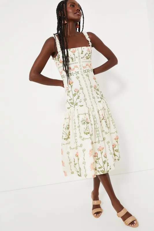 Oasis Nispero Midi Dress made by Tuckernuck