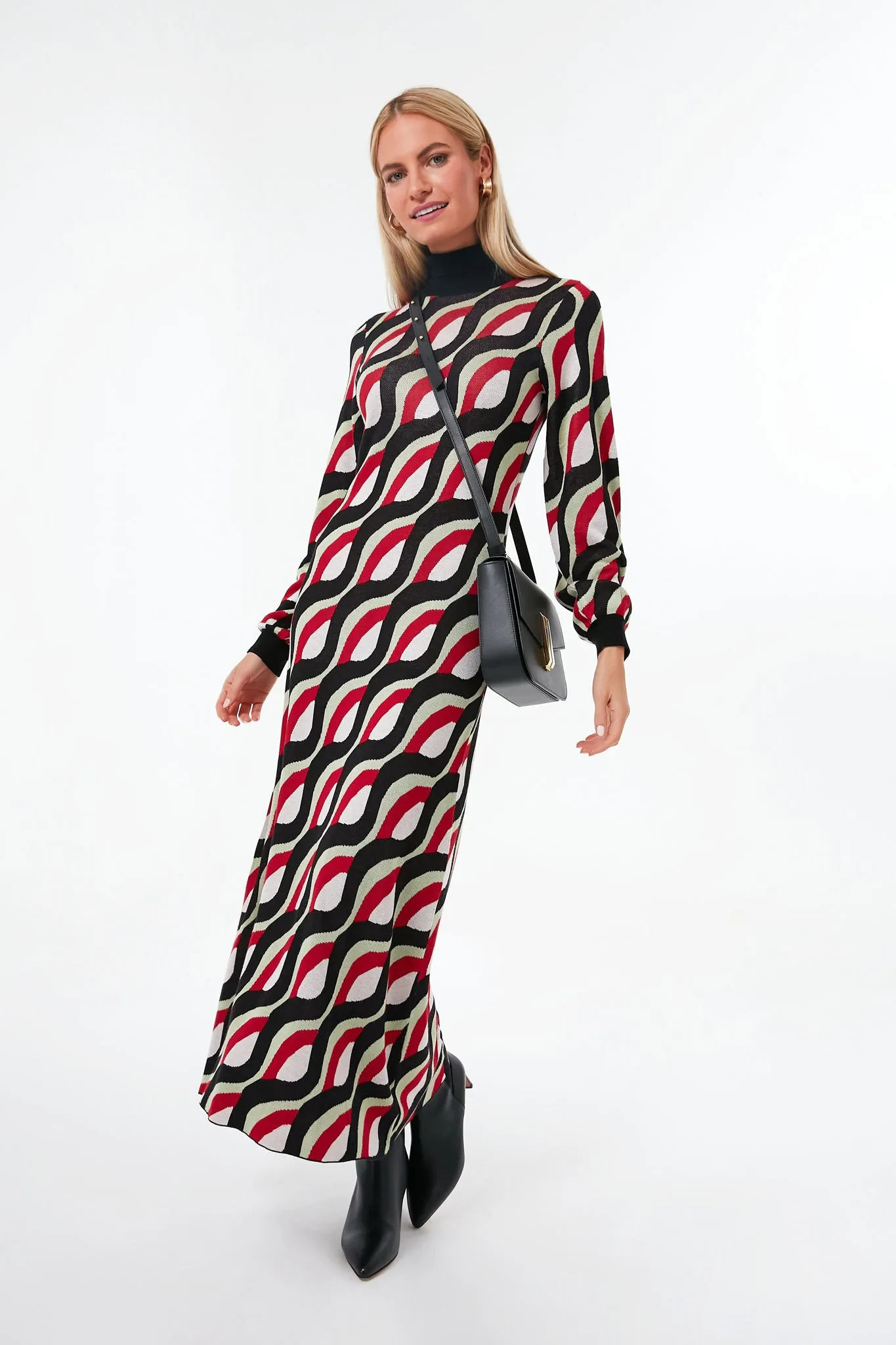 Vintage Wave Jacquard Teresa Dress sold by Tuckernuck product image thumbnail 2