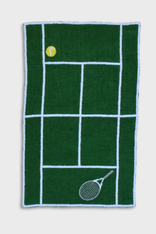 Tennis Court Cocktail Napkins (Set of 4) sold by Tuckernuck