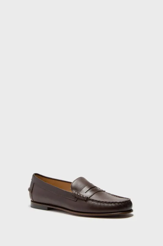 Dark Brown Danielle Pop Womens Loafers sold by Tuckernuck