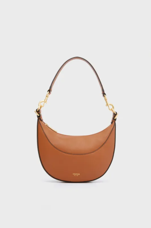 Cognac Florence Small Shoulder Bag sold by Tuckernuck