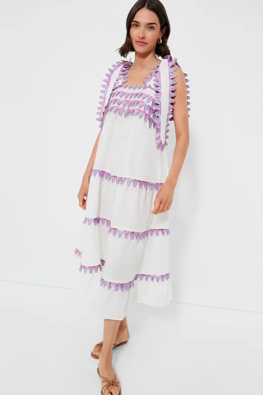 White Kelly Dress sold by Tuckernuck