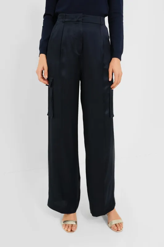 Navy Birillo Pant made by Marella