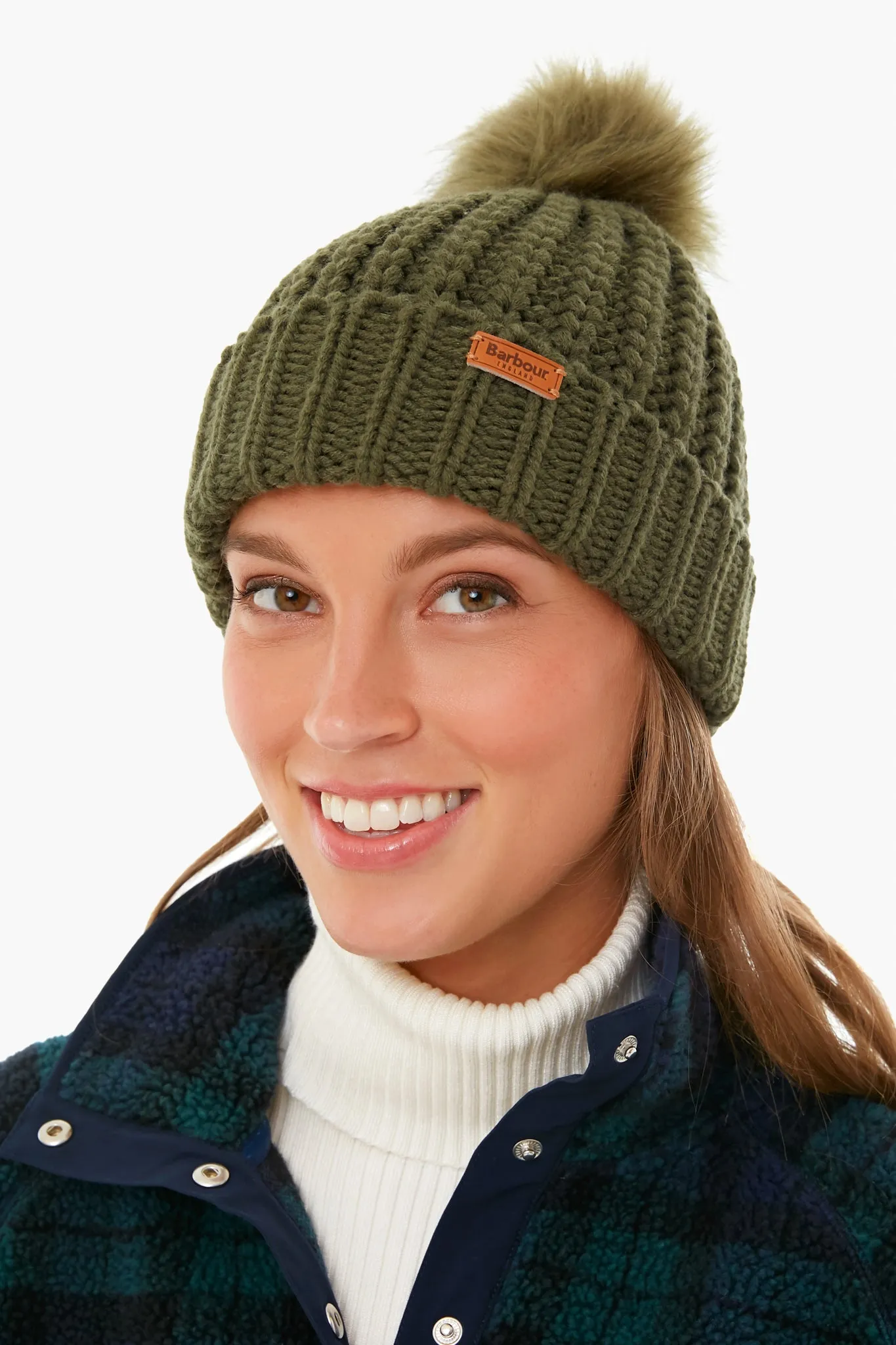 Olive Saltburn Beanie sold by Tuckernuck product image thumbnail 2