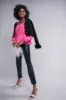 Black Faux Leather High Waisted Rider Ankle sold by Tuckernuck