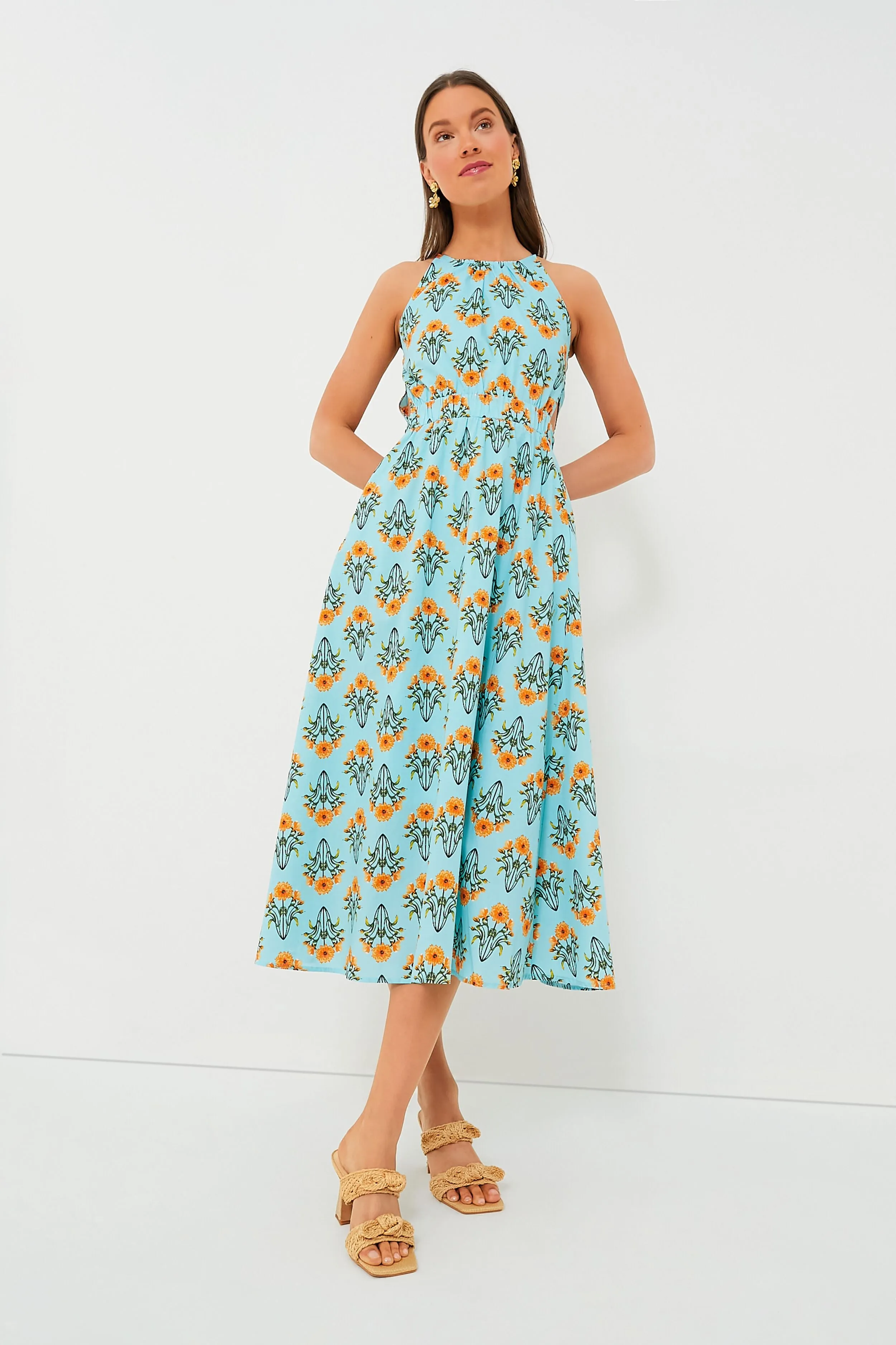 Mint Multi Maxi Dress sold by Tuckernuck