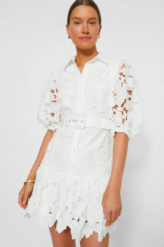 Ivory Ottis Mini Dress made by En Saison