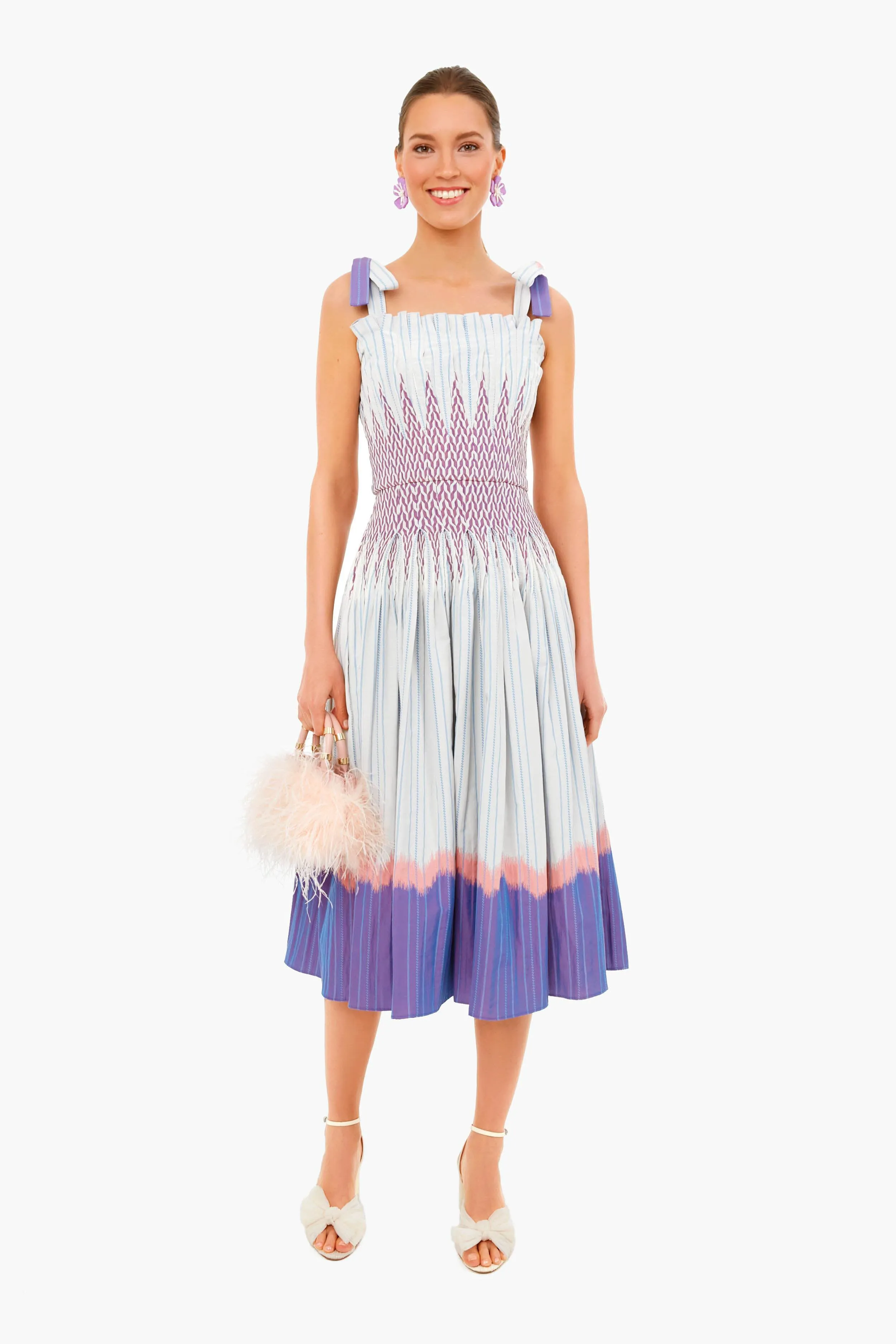 Multi Tie-Dye Juliette Dress sold by Tuckernuck product image thumbnail 2