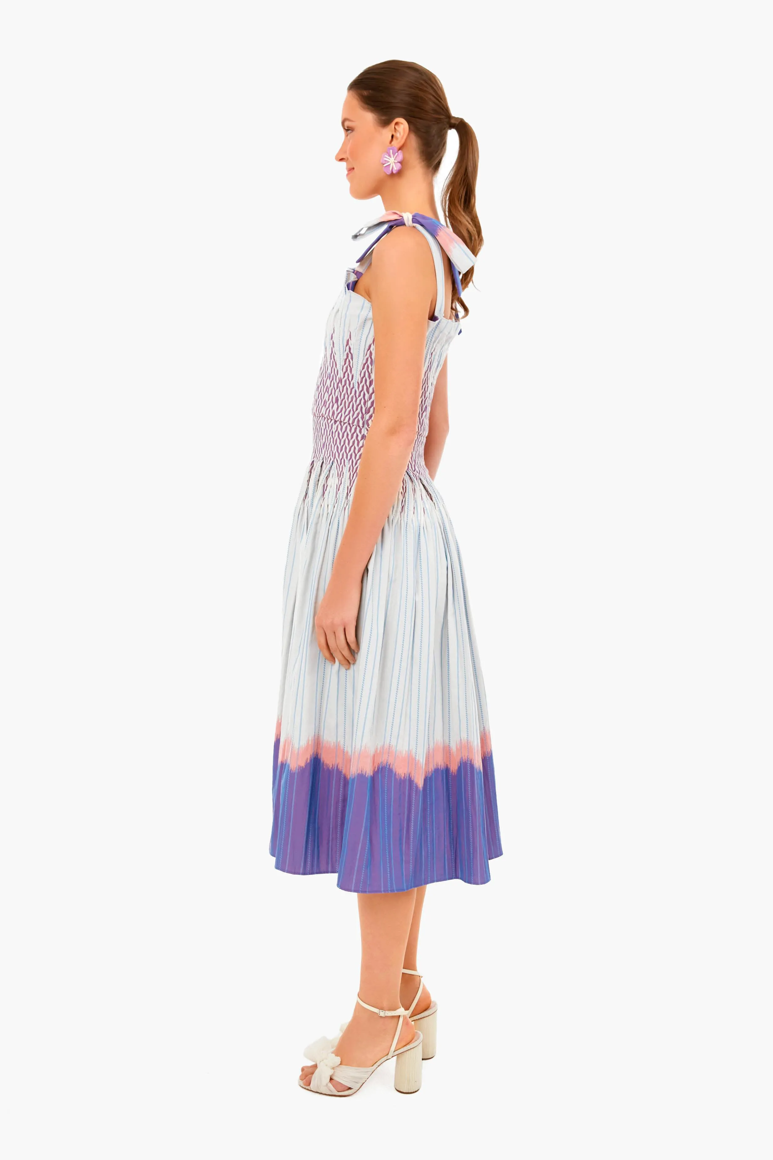 Multi Tie-Dye Juliette Dress sold by Tuckernuck product image thumbnail 3