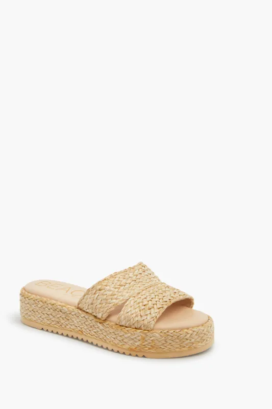Natural Layback Sandals sold by Tuckernuck