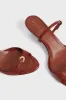 Lipstick Red Nappa La Capricciosa Heels sold by Tuckernuck