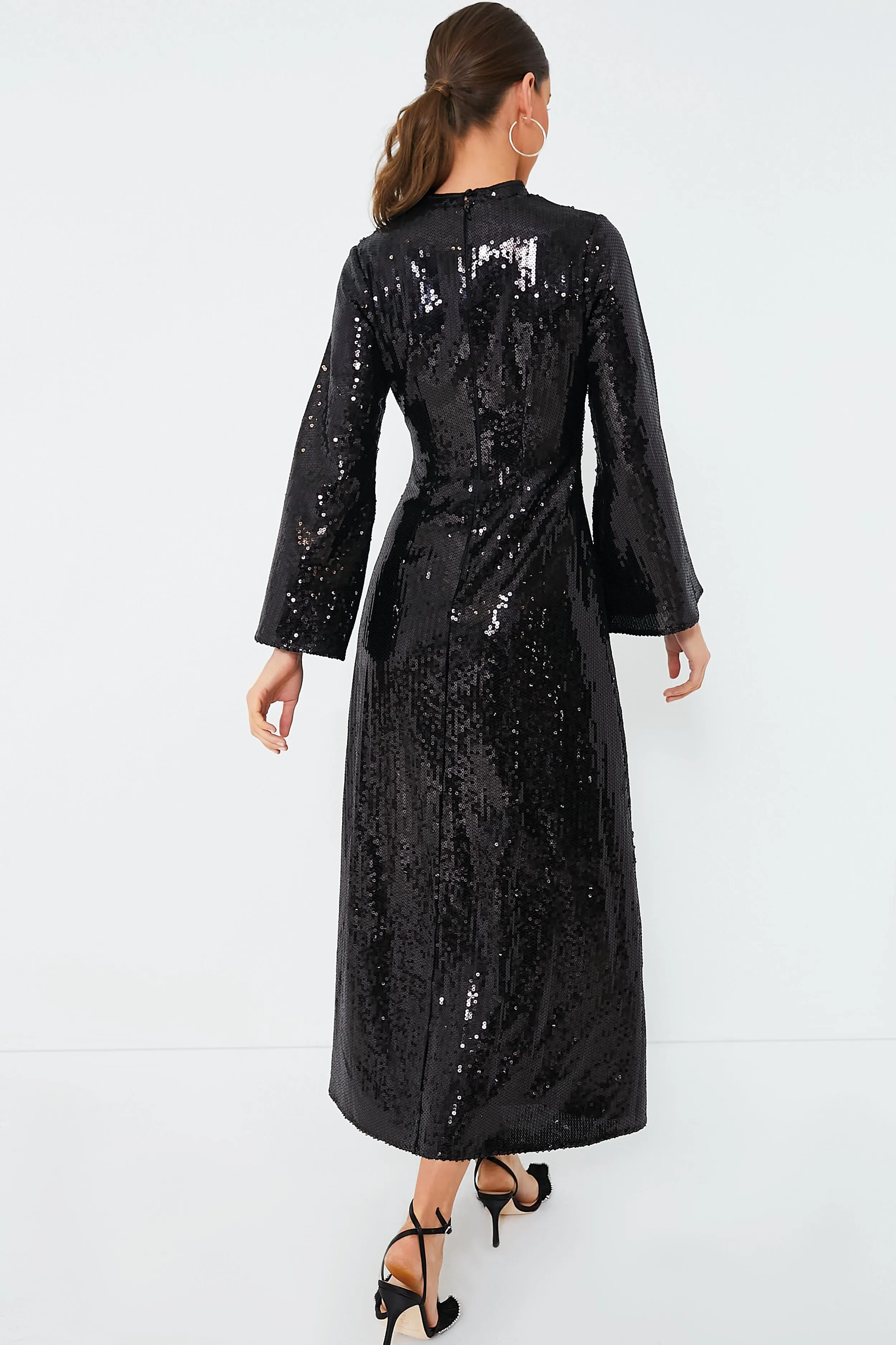 Black Sequin Dolly Dress sold by Tuckernuck product image thumbnail 4