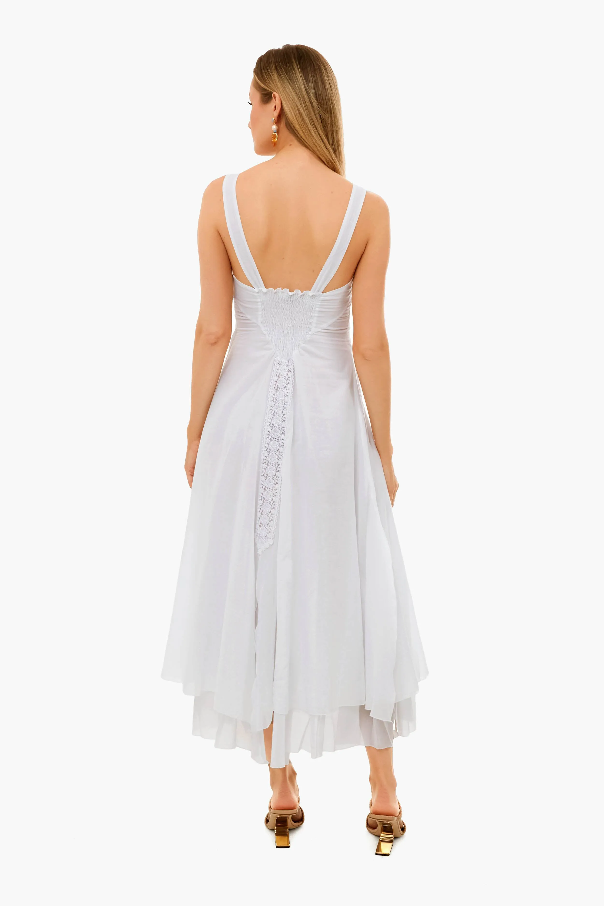 White Corazon Dress sold by Tuckernuck product image thumbnail 4