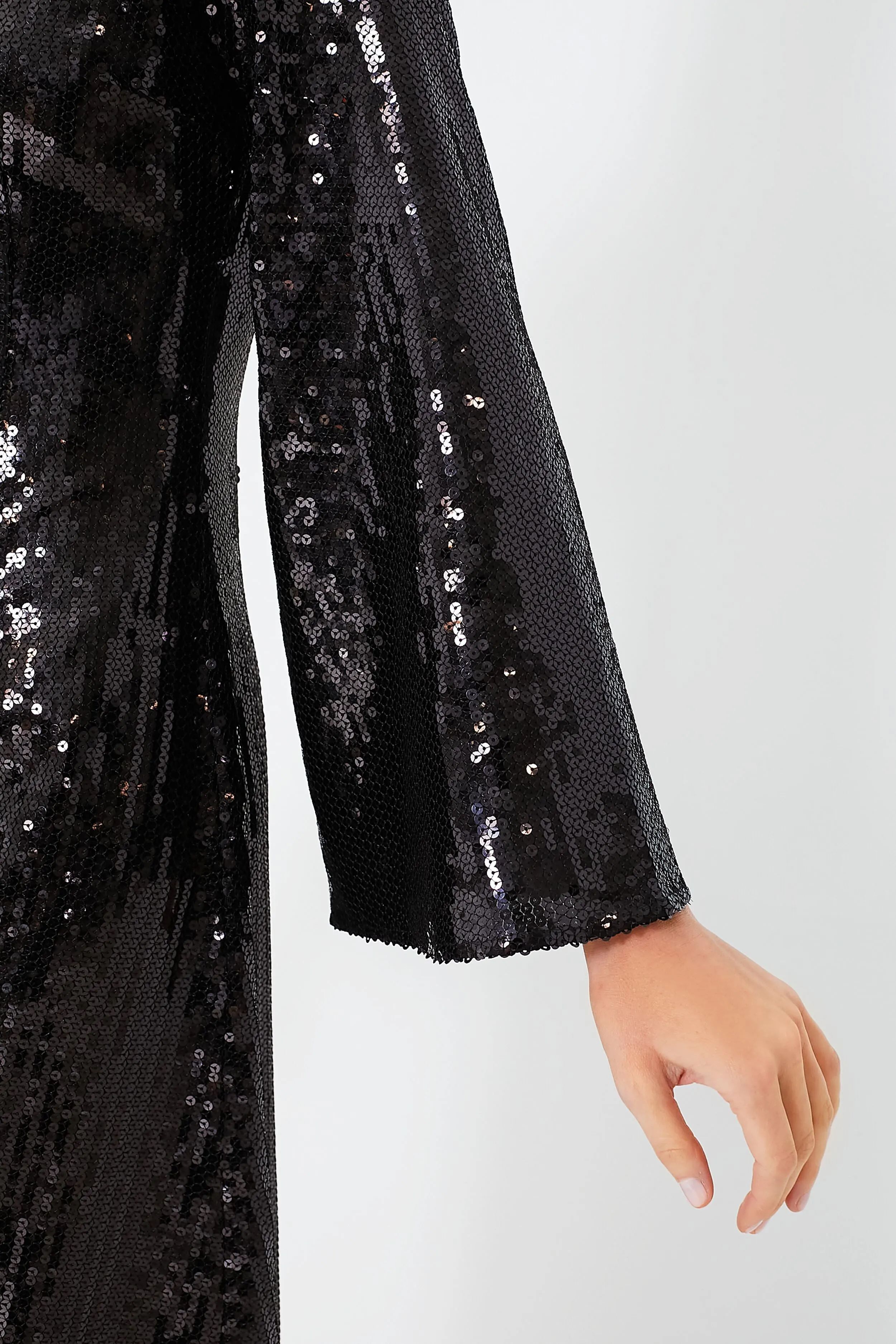 Black Sequin Dolly Dress sold by Tuckernuck product image thumbnail 5